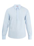 Barena Venezia Single-cuff Point-collar Cotton-poplin Shirt