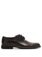 Matchesfashion.com A.p.c. - Gustave Leather Derby Shoes - Mens - Black