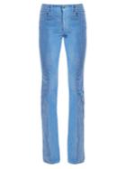 Gucci Mid-rise Flared Stretch-cotton Corduroy Trousers