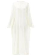 Matchesfashion.com La Collection - Epione Wool Dress - Womens - Cream White