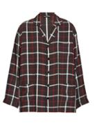 Matchesfashion.com Balenciaga - Checked Pyjama Shirt - Mens - Black White