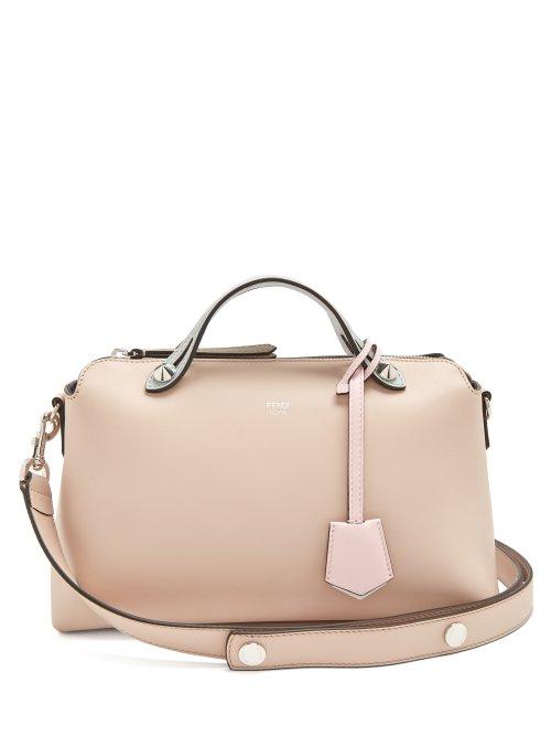 Matchesfashion.com Fendi - By The Way Tri Colour Leather Bag - Womens - Light Pink