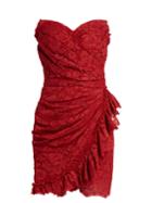 Dolce & Gabbana Cordonetto-lace Strapless Dress