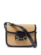 Matchesfashion.com Gucci - 1955 Horsebit Canvas Shoulder Bag - Womens - Beige Multi