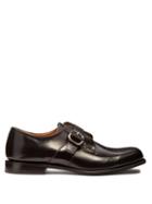 Matchesfashion.com Church's - Baycliff Monk Strap Leather Shoes - Mens - Black