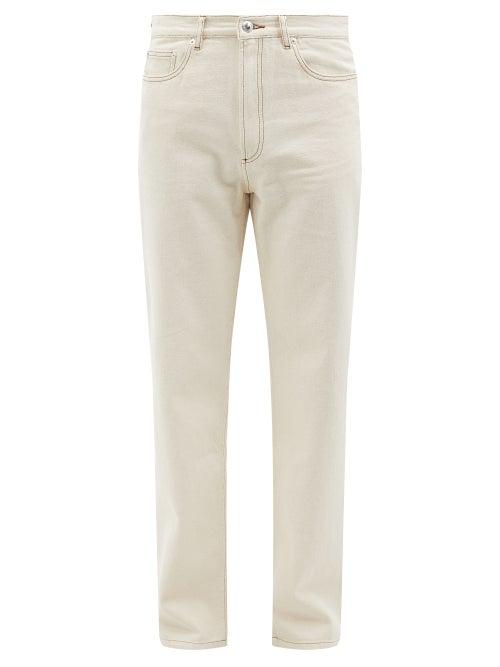 A.p.c. - Martin Straight-leg Jeans - Mens - Cream