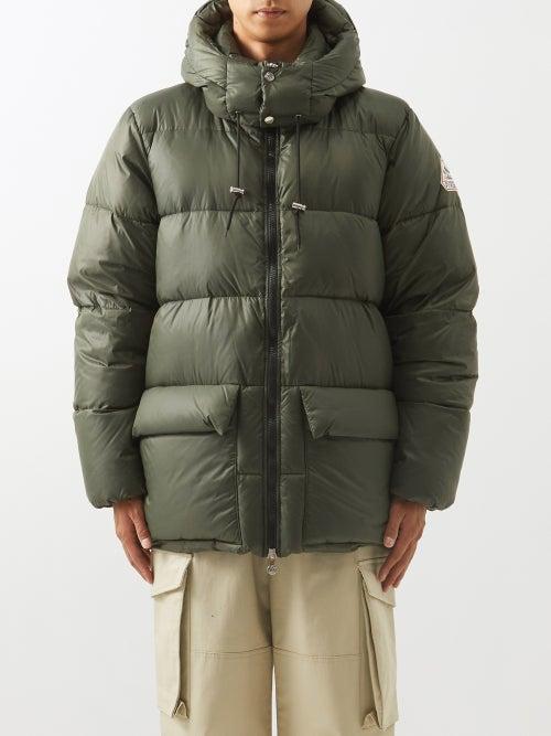 Pyrenex - Evolve Hooded Quilted Down Coat - Mens - Khaki Green