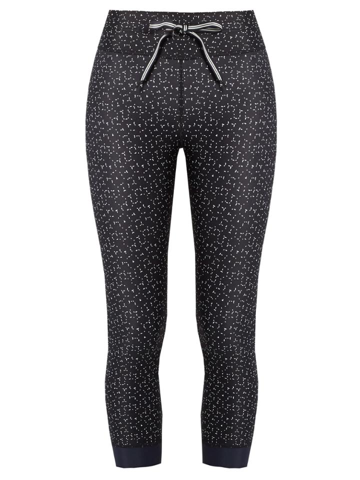The Upside Twilight-print Cropped Performance Leggings