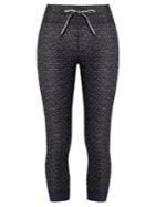 The Upside Twilight-print Cropped Performance Leggings
