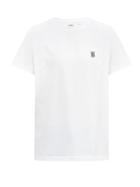 Matchesfashion.com Burberry - Parker Logo-embroidered Cotton-jersey T-shirt - Mens - White