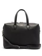Matchesfashion.com Burberry - Lawrence Leather Holdall - Mens - Black