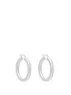 Matchesfashion.com Bottega Veneta - Sterling-silver Hoop Earrings - Womens - Silver