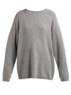 Matchesfashion.com By. Bonnie Young - Oversized Cashmere Blend Sweater - Womens - Grey