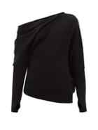 Tom Ford - Off-the-shoulder Cashmere Sweater - Womens - Black