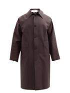 Mens Rtw Kassl Editions - Original Rubber Trench Coat - Mens - Dark Brown