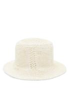 Matchesfashion.com Reinhard Plank Hats - Neko Woven Paper Hat - Womens - White