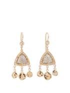 Jacquie Aiche Diamond, Labradorite & Yellow-gold Earrings
