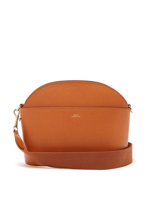 Matchesfashion.com A.p.c. - Gabrielle Leather Cross Body Bag - Womens - Camel