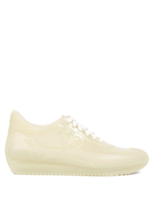 Loewe - Flow Pvc Trainers - Womens - Yellow