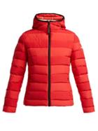 Matchesfashion.com Capranea - Moon Quilted Down Filled Ski Jacket - Womens - Red