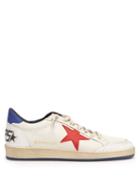 Matchesfashion.com Golden Goose Deluxe Brand - Sneakers Ball Star Low Top Leather Trainers - Mens - White Multi