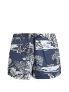 Etro Hawaii-print Swim Shorts