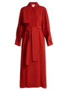 Roksanda Melba Crepe Trench Coat