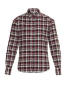 Michael Bastian Checked Cotton-flannel Shirt