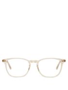 Matchesfashion.com Garrett Leight - Boon Square Frame Acetate Glasses - Mens - Clear