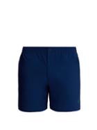 Matchesfashion.com Polo Ralph Lauren - Logo Embroidered Swim Shorts - Mens - Navy Multi