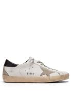 Matchesfashion.com Golden Goose Deluxe Brand - Super Super Low Top Leather Trainers - Mens - White Multi