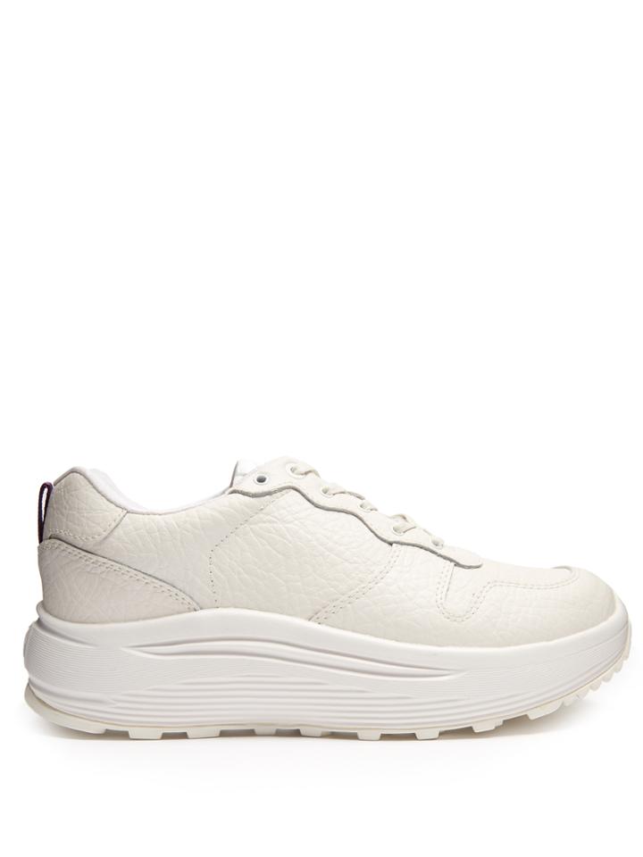 Eytys Jet Tumbled-leather Low-top Trainers