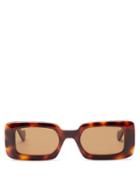 Matchesfashion.com Loewe - Square Tortoiseshell-acetate Sunglasses - Mens - Tortoiseshell