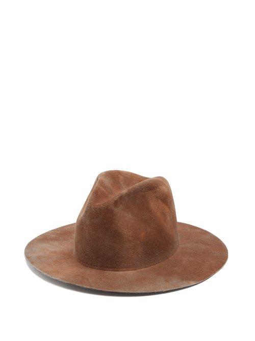 Matchesfashion.com Reinhard Plank Hats - Norma Felt Fedora - Womens - Beige