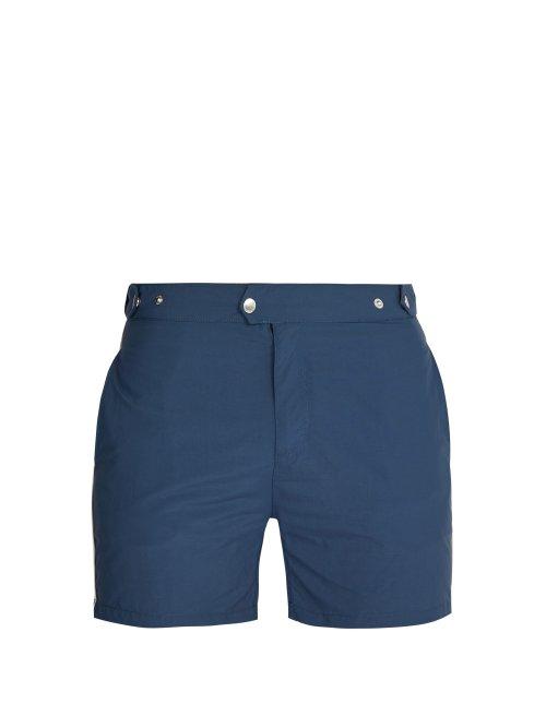 Matchesfashion.com Solid & Striped - The Kennedy Swim Shorts - Mens - Navy