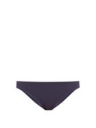 Matchesfashion.com Asceno - Naples Low-rise Bikini Briefs - Womens - Navy