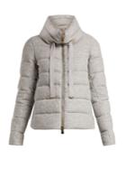 Herno Funnel-neck Quilted Jacket