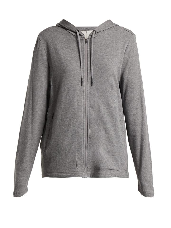 Falke Zip-front Hooded Sweatshirt