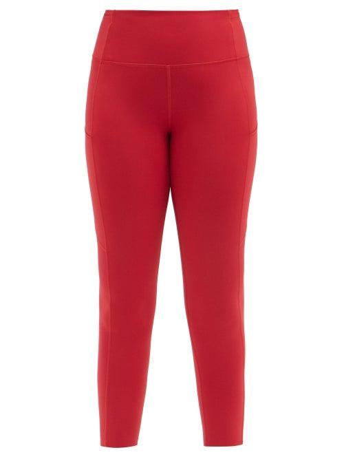 Lululemon - Fast & Free High-rise 25 Cropped Leggings - Womens - Red