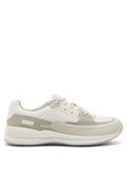 Matchesfashion.com A.p.c. - Herbert Mesh And Suede Trainers - Mens - Grey