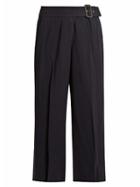 A.l.c. Emliy Cropped Wide-leg Crepe Trousers