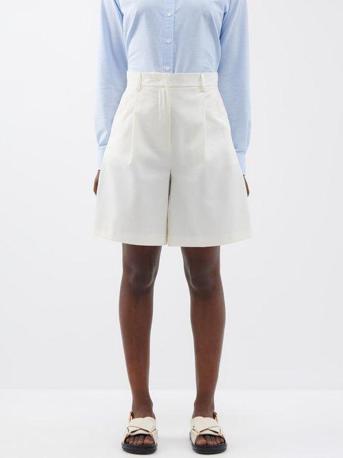 Weekend Max Mara - Ecuba Shorts - Womens - Ivory