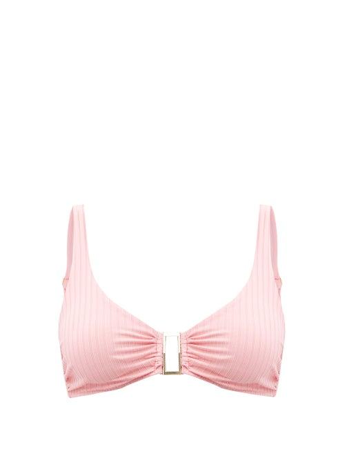 Melissa Odabash - Bel Air Metal Ring Bikini Top - Womens - Blush