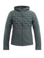 Matchesfashion.com Kjus - Blackcomb Padded-panel Hooded Jacket - Mens - Green