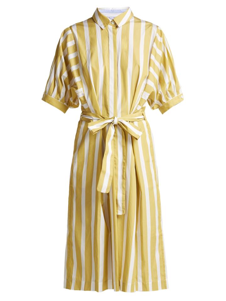 Thierry Colson Iolanda Striped Cotton Dress