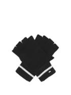 Matchesfashion.com Saint Laurent - Wool Fingerless Gloves - Mens - Black