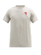 Matchesfashion.com Klttermusen - Fafne Panelled Jersey T-shirt - Mens - Grey