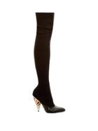 Givenchy Cone-heel Over-the-knee Suede Boots