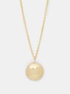 Lauren Rubinski - Smiley 14kt Gold Chain-link Necklace - Womens - Yellow Gold