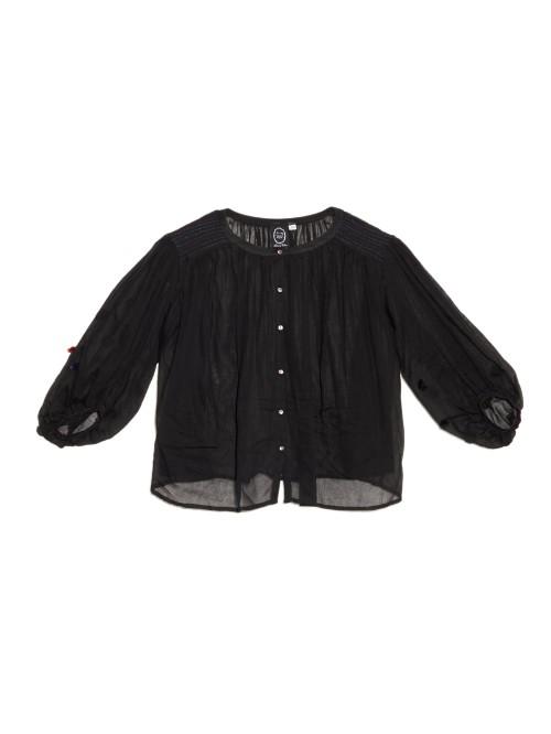 Thierry Colson Pandora Cotton-voile Blouse